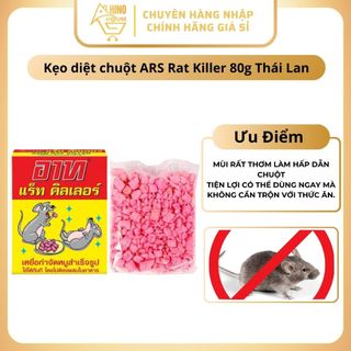 Kẹo Đuổi Chuột ARS Rat Killer 80g Thái Lan - Hinohouse