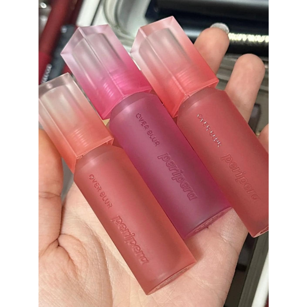 Son kem lì Peripera Over Blur Tint