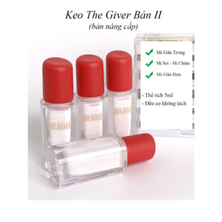 Keo dán mi The Giver bản II gắn mi giả mi gân trong, mi chùm an toàn dễ sử dụng