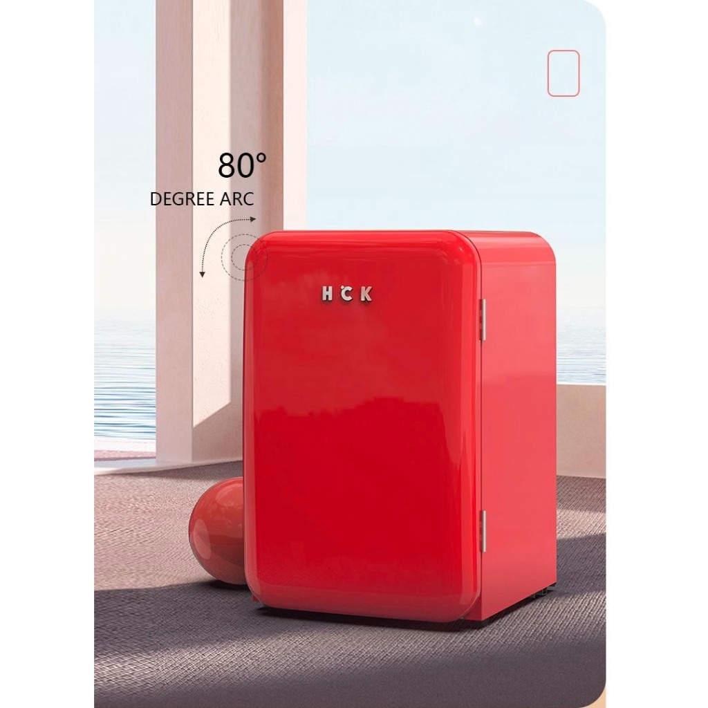 Tủ Lạnh Mini HCK, Dung Tích 107L, Có Ngăn Làm Đá, Nhập EU, BH 12 Tháng, Shop Authentic