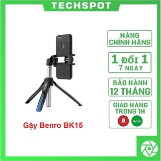 Gậy Selfie Benro Mini Tripod BK15 | Hàng Chính Hãng | Bảo Hành 12 Tháng