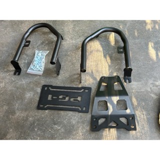 Combo bảo vệ lốc máy cho xe PG1 có pát để gắn chống đổ (Tặng ốc)