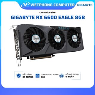 [FULL VAT] CARD MÀN HÌNH GIGABYTE RADEON RX 6600 EAGLE 8GB