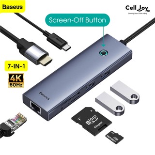 Hub Type-C chuyển đổi Macbook Baseus UltraJoy Series 7in1