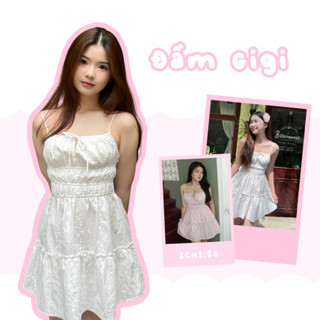 Gigi dress - Đầm 2 dây form xoè - ICHI.SG