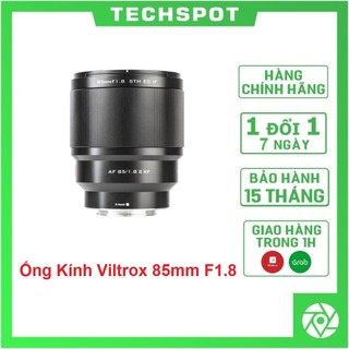 Ống Kính Viltrox PFU RBMH 85mm F1.8 STM II Cho Fujifilm/Sony/NikonZ/CanonRF | Hàng Chính Hãng | Bảo Hành 15 Tháng
