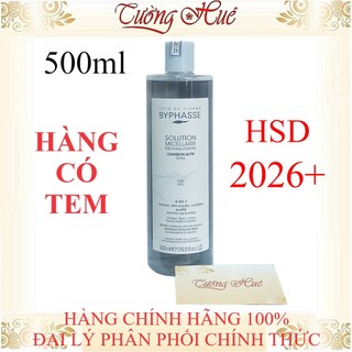Nước Tẩy Trang Than Hoạt Tính Byphasse Solution Micellaire Charbon Actif - 500ml