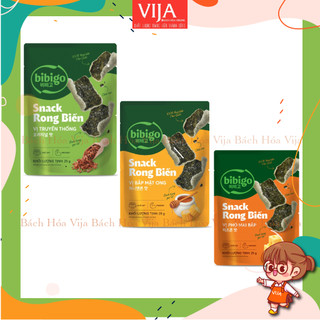 SNACK RONG BIỂN BIBIGO 3 VỊ 25G