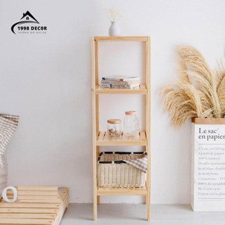 Kệ Vuông 4 Tầng -  1998 Decor Gỗ Thông Nhập Khẩu