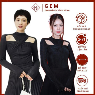 Áo Quỳnh búp bê, áo hiền hồ, hải tú xoắn cổ khoét vai nữ tính nhẹ nhàng chất vải loại 1 mặc được cả mùa hè và mùa đông