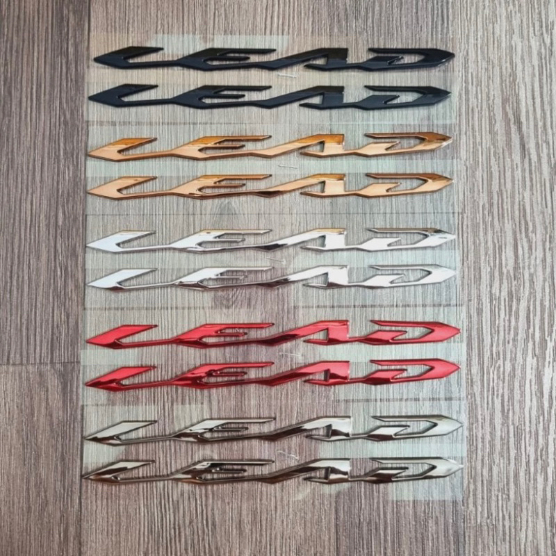 Tem Chữ Lead 125 2024 2023 2022 2021 2020 Team Nổi Logo