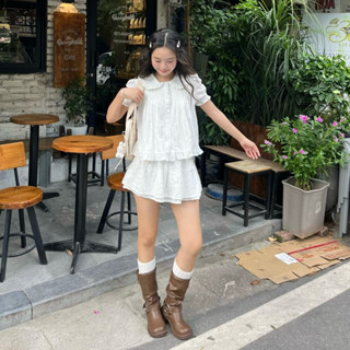 Chân váy ngắn xô  - Aufra studio