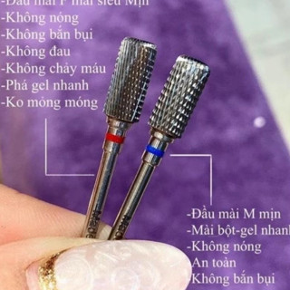 Đầu mài Mỹ chuẩn USA thép Vonfram chuyên dùng mài mịn, mài phá cho đắp bột, đắp gel, phá sơn gel