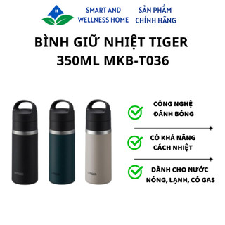 Bình Giữ Nhiệt Tiger 360ml MKB-T036 - Bảo hành 12 tháng