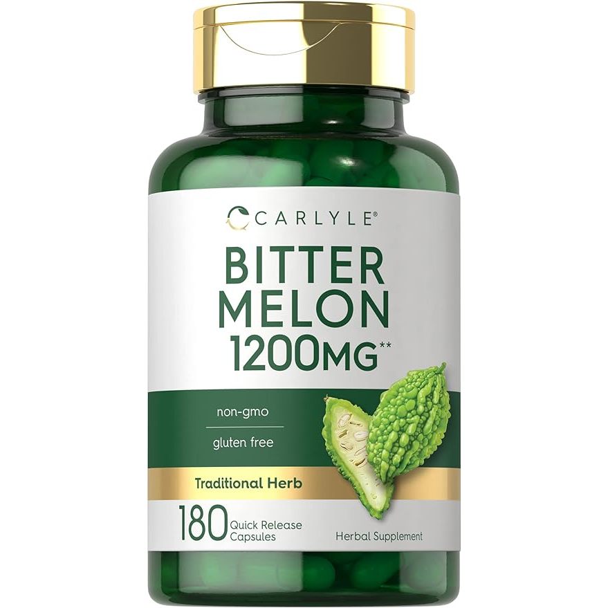 Viên uống mướp đắng hỗ trợ và cân bằng đường huyết Carlyle Bitter Melon 1200mg 180 viên