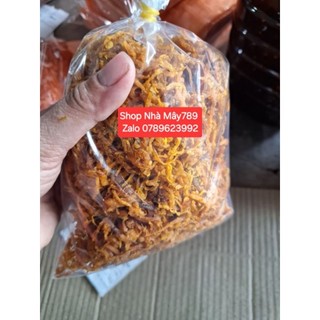 Túi 500g khô bò sợi vàng 62k