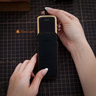 Bao da N0KIA 6700, 8800 - Bao điện thoại handmade thủ công - Da thật nhập khẩu - Nhiều màu sắc