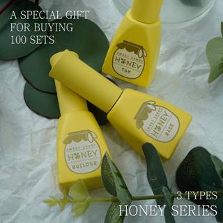 "Honey Basic gel": Combo bộ 3 sản phẩm gel cơ bản Candy gel Hàn Quốc - Tạo bộ móng tay hoàn hảo và tự tin cho bạn