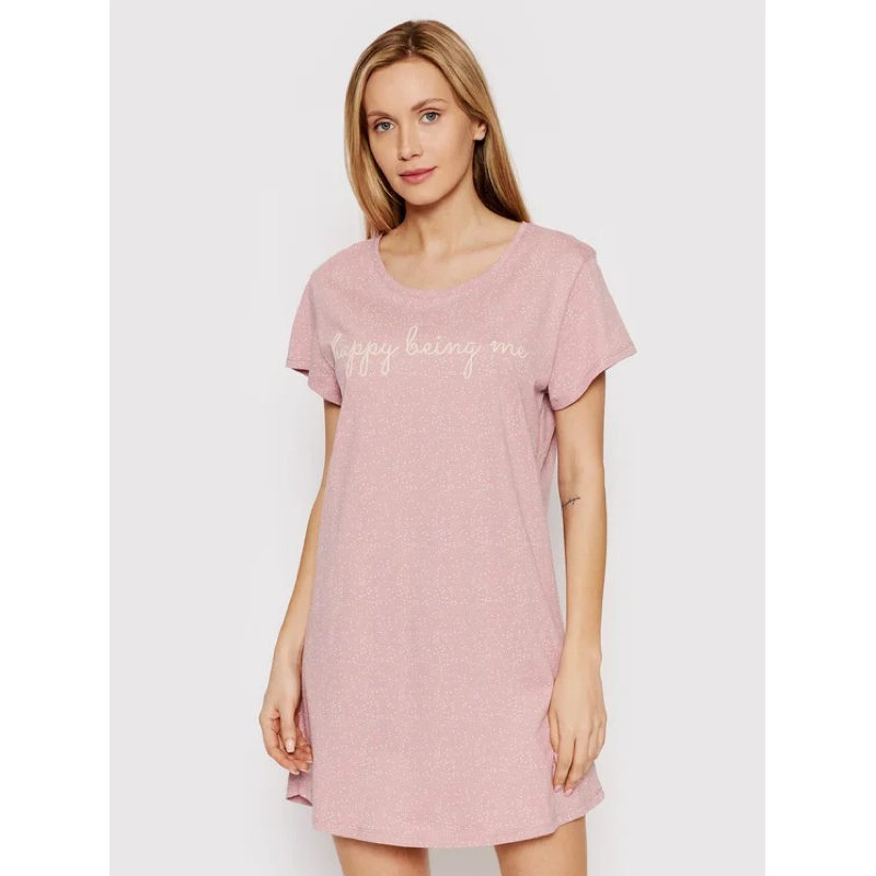 Đầm Thun Cotton Tay Ngắn Cổ Tròn Mặc Ngủ Mặc Bầu TRUMPH Hàng Xuất Xịn Chất Cao Cấp Mịn Siêu Mát Bigs