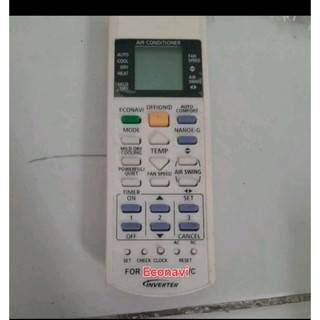 Remote điều khiển máy lạnh PANASONIC.