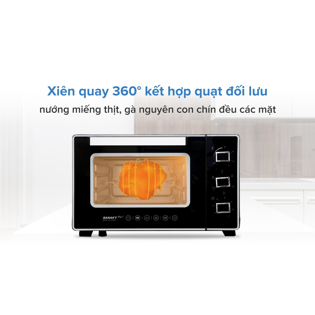 Lò nướng Sanaky VH3599S2D  và VH -359N2D 35 lít - sản phẩm thanh lý