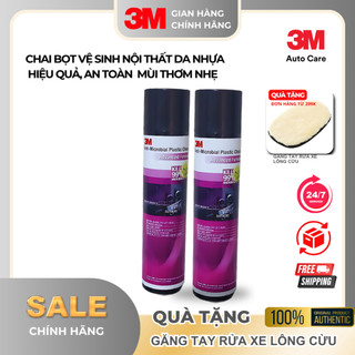 Dung Dịch Bọt Vệ Sinh, Tẩy sạch Nội Thất Oto 3M™  (Da, nhựa các loại)