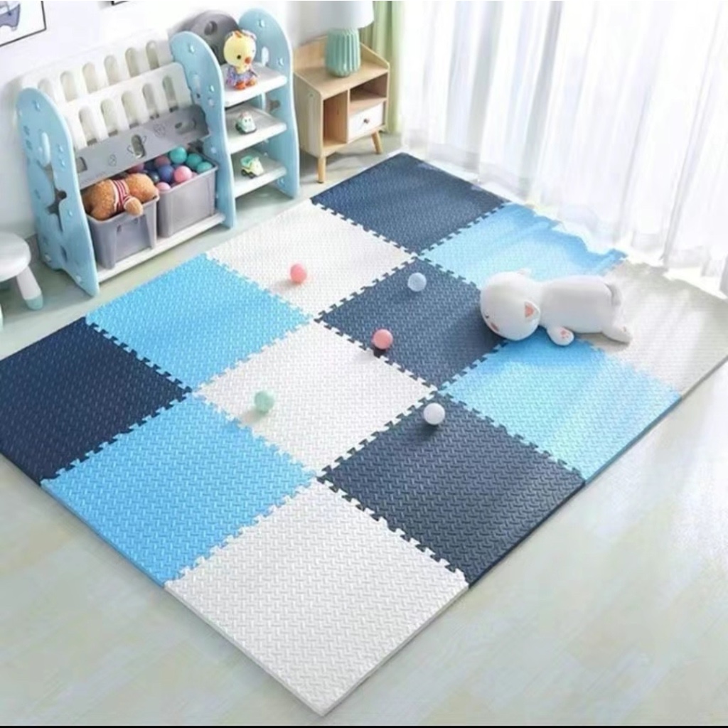 THẢM XỐP LÓT SÀN VÂN KHẾ 60x60x2cm xuất dư