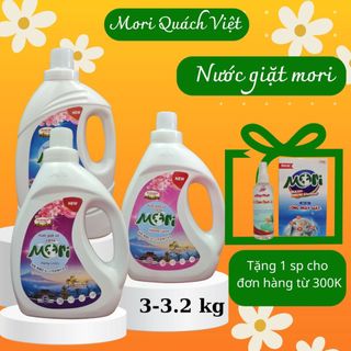  Nước giặt mori có hương Lovely luxor Gold plus extra can 3L 