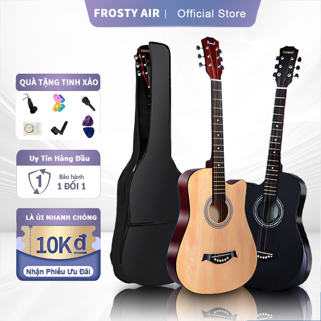Đàn Guitar Acoustic Chính Hãng ST.Real Mã ST-X1 Guitar gỗ đoạn 38 inch Kệ guitar gỗ chất lượng cao