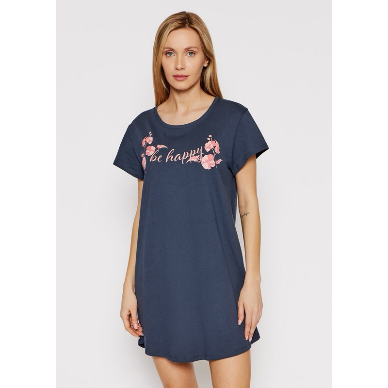 Đầm Thun Cotton Tay Ngắn Cổ Tròn Mặc Ngủ Mặc Bầu TRUMPH Hàng Xuất Xịn Chất Cao Cấp Mịn Siêu Mát Bigs