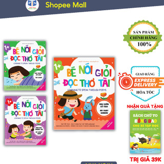 Sách - Combo bé nói giỏi đọc thơ tài, sách tiếng anh (Combo 3 Cuốn)