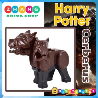 Đồ chơi Xếp hình Harry Potter chó ba đầu Cerberus canh cổng địa ngục Minifigures Koruit Xp326
