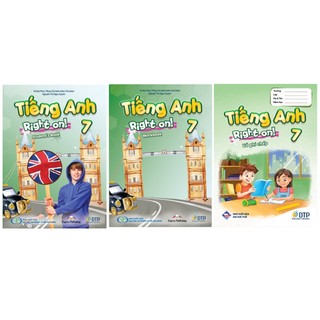 Sách - dtpbooks - tiếng anh 7 right on! - trọn bộ