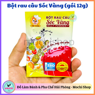 Bột rau câu Sóc Vàng gói 12g