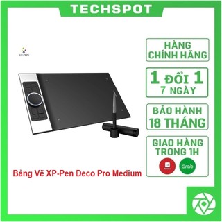 Bảng Vẽ Điện Tử XP-Pen Deco Pro Medium 11x6inch 8192 Lực Nhấn, 2 Dial, cho Android | Hàng Chính Hãng | Bảo Hành 18 Tháng