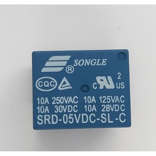 Relay 10A/5V-12V SRD (5 chân)