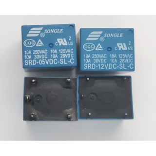 Relay 10A/5V-12V SRD (5 chân)