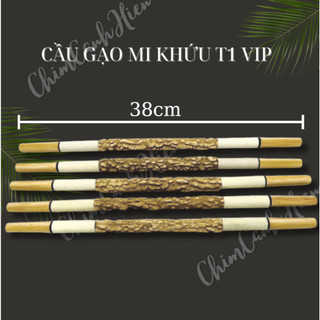 Cầu gạo tàu phụ kiện lồng chim họa mi hàng vip tàu cao cấp 38cm
