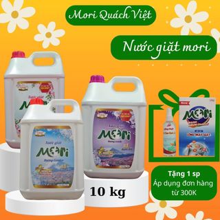 Nước giặt cao cấp MORI hương Comfor/ Enchenter/Lovely, can 10L
