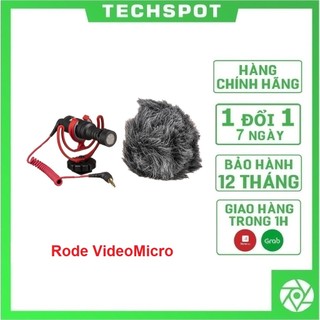 Micro Thu Âm Rode VideoMicro | Hàng Chính Hãng | Bảo Hành 12 Tháng