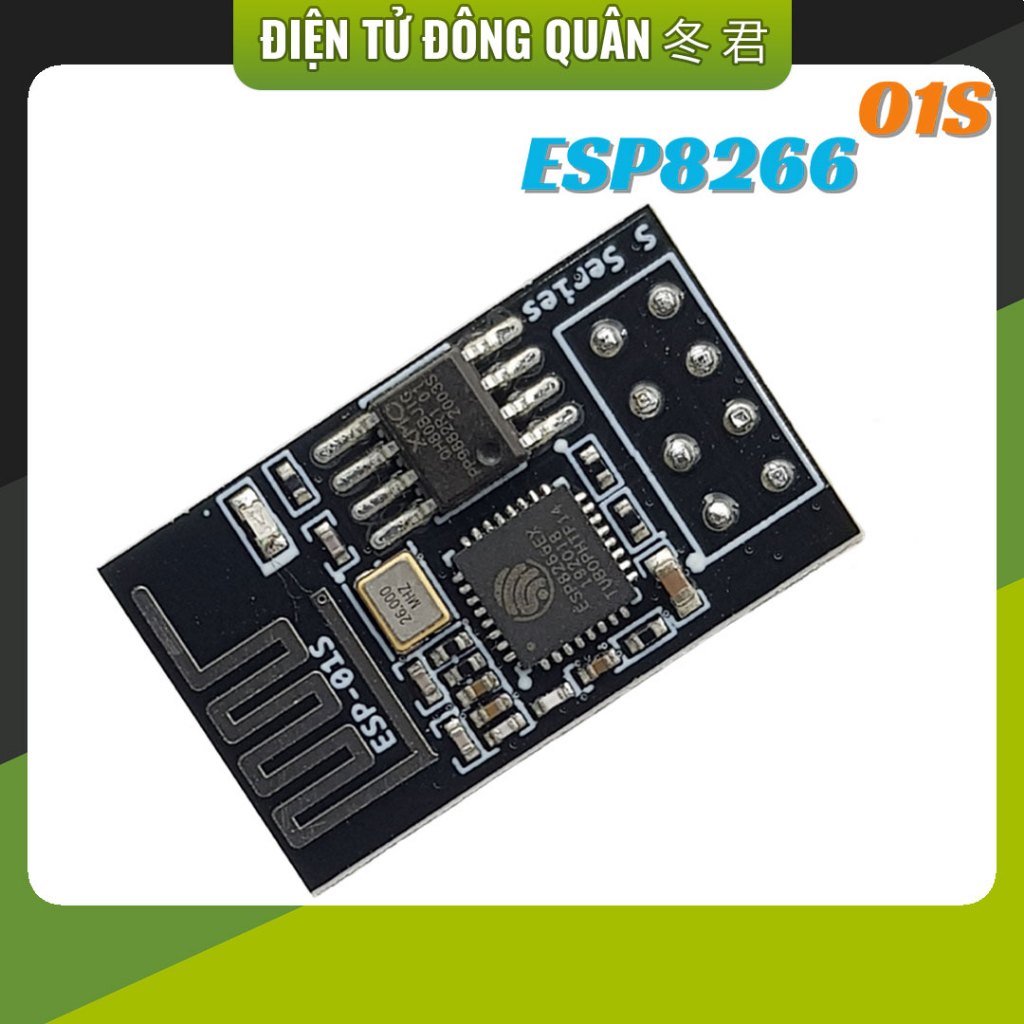 [HCM]  Mạch thu phát wifi ESP8266 uart ESP-01S [ĐIỆN TỬ]