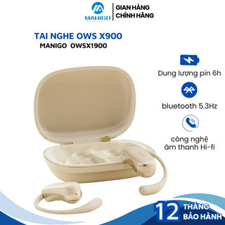 Tai nghe bluetooth không dây móc vành tai Rockspace X900 OWS Bluetooth Earphones Hàng chính hãng bảo hành 12 tháng