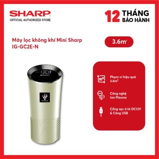 Máy lọc không khí trên ô tô sharp ig-gc2e-n