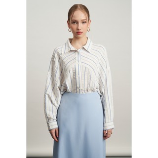 Áo sơ mi nữ phom rộng KHÂU BY CQ Oversized