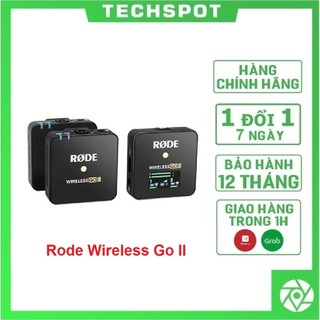 Microphone Rode Wireless Go II | Hàng Chính Hãng | Bảo Hành 12 Tháng