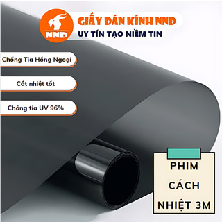 Phim Cách Nhiệt Màu Đen Công Nghệ 3M Chắn Sáng Chống Nắng Nóng Siêu Cao Không Phản Quang Mã HP10