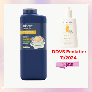 Sữa tắm nam Dicora Urban Fit Energy chiết xuất Cỏ Vetiver & Nhân Sâm 400ml - BioTopcare Official