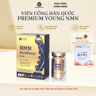 Thực phẩm bổ sung premium young nmn 40500mg hàn quốc