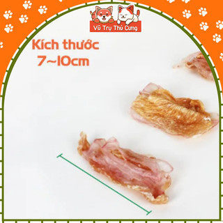 Snack Cho Chó Thịt Gà Cuộn Sụn Vịt Natural Core