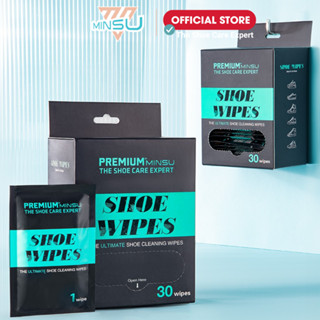Khăn Lau Giày Khẩn Cấp Shoe Wipes MINSU M2855 Nhỏ Gọn, Tiện Lợi Chuyên Dùng Vệ Sinh Cho Giày Thể Thao Sneaker, Da Lộn